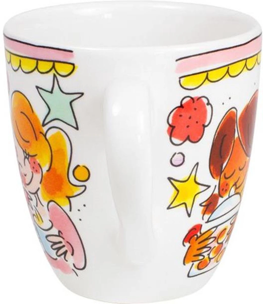 Blond Amsterdam Even Bijkletsen Mini Mok - Roze Rand 5 Blond Amsterdam Even Bijkletsen Mini Mok - Roze Rand - Afbeelding 5