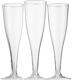 Champagneglazen - 30 Stuk(s) - 135ml - Chique - Plastic - Glazen - Transparant - Kunststof - Kerst Servies -Tafelwaren Verkoop 1075x1200 7