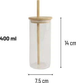 Orange85 Drinkglazen - Met Bamboo Deksel En Rietje - 2 Stuks - 400 Ml - Waterglazen 11 Orange85 Drinkglazen - Met Bamboo Deksel En Rietje - 2 Stuks - 400 Ml - Waterglazen -Tafelwaren Verkoop 1089x1200 1
