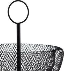 Orange85 Fruitschaal - Zwart - Etagere - Fruitmand - 2 Lagen - Metaal -Tafelwaren Verkoop 1091x1200 3