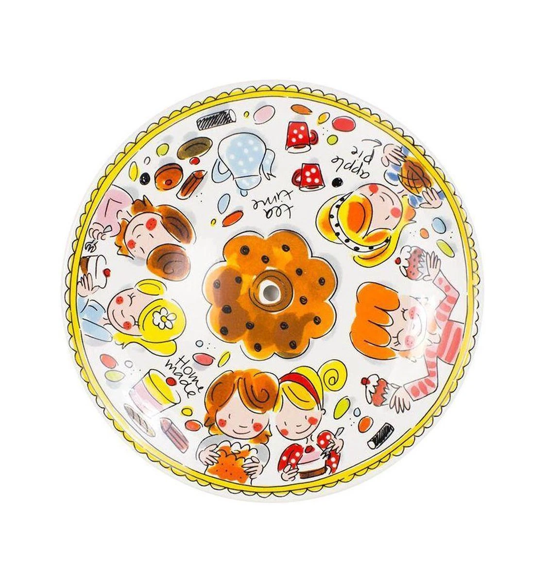 Blond Amsterdam Even Bijkletsen Etagère - 3 Laags - ∅26cm+∅22cm+∅18 Cm 2 Blond Amsterdam Even Bijkletsen Etagère - 3 Laags - ∅26cm+∅22cm+∅18 Cm - Afbeelding 2