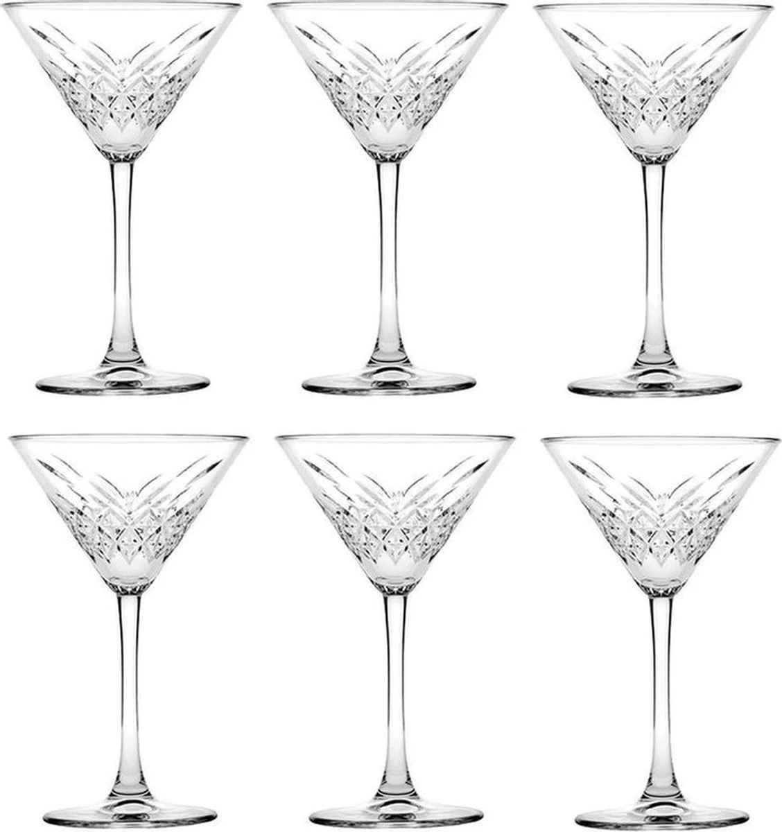Pasabahce - Timeless Martiniglas - 23 Cl - 6 Stuks 1 Pasabahce - Timeless Martiniglas - 23 Cl - 6 Stuks