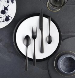 Amefa Vintage Bestekset - 24-delig - 6 Persoons - Zwart -Tafelwaren Verkoop 1149x1200