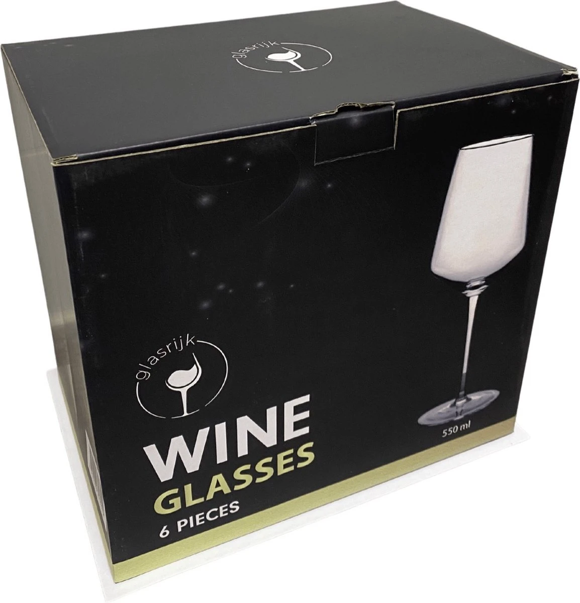 Glasrijk® Wijnglazen - 6 Stuks - Hoogte 25 Cm - 550 Ml - Wijnglas - Wijnglazen Witte Wijn - Wijnglazen Rode Wijn 6 Glasrijk® Wijnglazen - 6 Stuks - Hoogte 25 Cm - 550 Ml - Wijnglas - Wijnglazen Witte Wijn - Wijnglazen Rode Wijn - Afbeelding 6