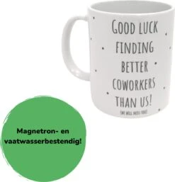 Merkloos Afscheidsmok | Afscheid Collega | Koffiemok | Mok 300 Ml | Mok | Keramische Mok -Tafelwaren Verkoop 1155x1200