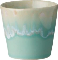 Costa Nova - Grespresso Servies - 6 Espresso Kopjes - Roze-Grijs-Azur-Red-Wit -Turquoise - Aardewerk - H 5.9 Cm -Tafelwaren Verkoop 1158x1200 2