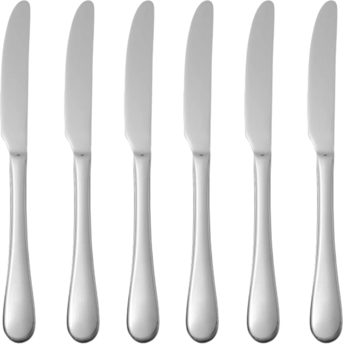 Hendi Tafelmessen - Profi Line - 22,5cm - RVS 18/0 ( Set Van 6 ) 1 Hendi Tafelmessen - Profi Line - 22,5cm - RVS 18/0 ( Set Van 6 )