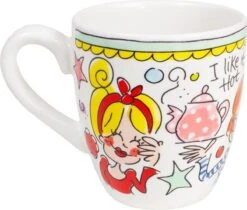 Blond Amsterdam Even Bijkletsen Mini Mok - Mint Rand -Tafelwaren Verkoop 1200x1022