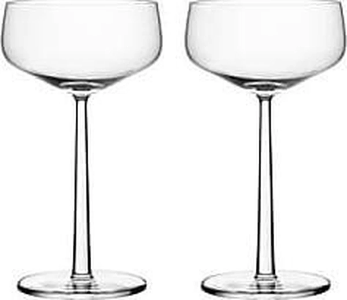 Iittala Essence - Cocktailglazen Set - Transparant - 48 Cl - Set Van 2 Cocktail Glazen 1 Iittala Essence - Cocktailglazen Set - Transparant - 48 Cl - Set Van 2 Cocktail Glazen