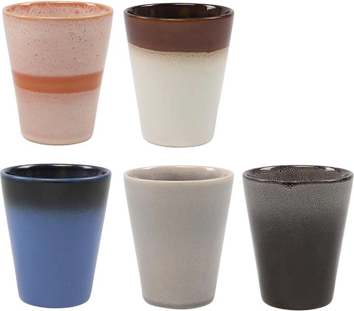 Studio Tavola Bekers Earth 310 Ml - 6 Stuks 3 Studio Tavola Bekers Earth 310 Ml - 6 Stuks - Afbeelding 3