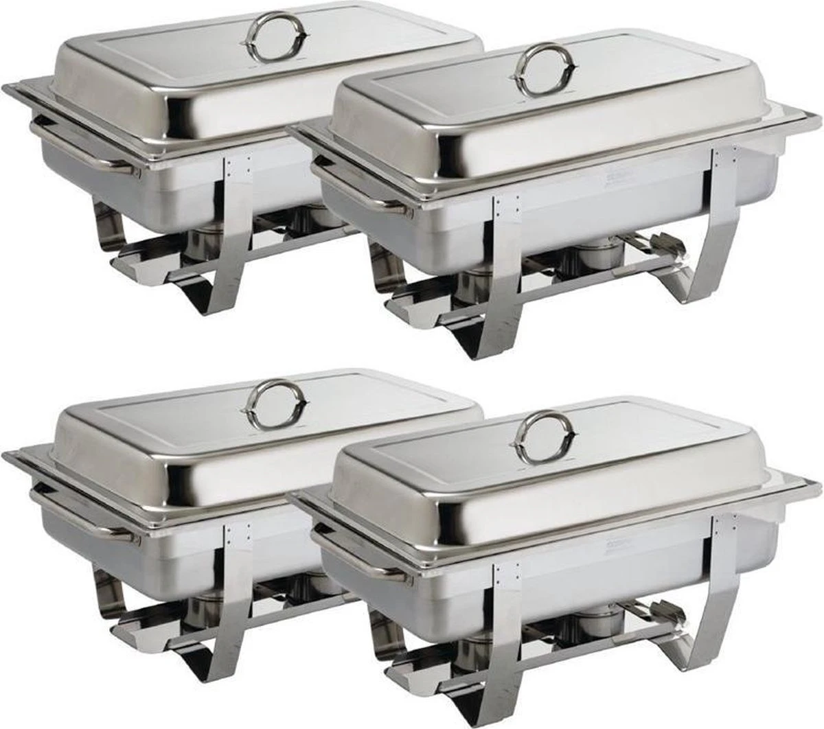 Olympia Milan Chafing Dish Set 4 Stuks 1 Olympia Milan Chafing Dish Set 4 Stuks
