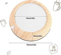 Merkloos Cup Warmer Met USB Aansluiting - Geschikt Voor Bekers En Glazen - Mok Warmer - Houd Uw Drinken Ca. 70℃ - Verwarmende Onderzetter - Thuiswerken – Relatiegeschenk - Kopjeswarmer - Mug Warmer - Onderzetter – Koffie Warmer – Thee Warmer – -Tafelwaren Verkoop 1200x1090 3