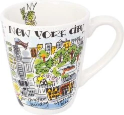Blond Amsterdam City New York Mok - 350 Ml -Tafelwaren Verkoop 1200x1106 1