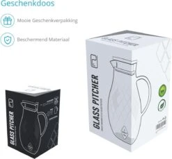 JCPKitchen Waterkan Met Filter - 2L - Glas -Tafelwaren Verkoop 1200x1114 5