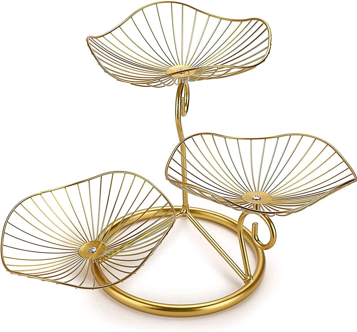 Merkloos Fruitmand - Fruitschaal - Fruit Etagere - Fruitbord 1 Merkloos Fruitmand - Fruitschaal - Fruit Etagere - Fruitbord