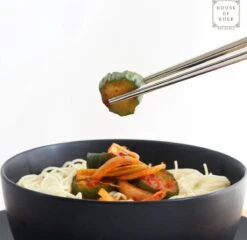 House Of Husk Chopsticks Set - Koreaanse Eetstokjes - Vaatwasserbestendig - RVS - 5 Paar - Duo Tone - Zwart Zilver 10 House Of Husk Chopsticks Set - Koreaanse Eetstokjes - Vaatwasserbestendig - RVS - 5 Paar - Duo Tone - Zwart Zilver -Tafelwaren Verkoop 1200x1167 1