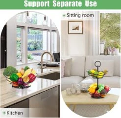 Fuegobird Fruitmand - Fruitmand Metaal - 3 Laags - Afneembaar - Zwart -Tafelwaren Verkoop 1200x1174 8