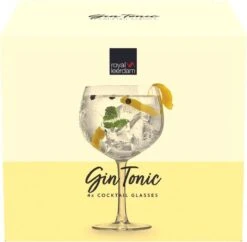 Royal Leerdam - Gin-tonic Glazen - 65cl - 4 Stuks