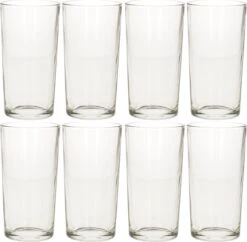 Excellent Houseware Luxe Drink Glazen - 8x Stuks - 240ml