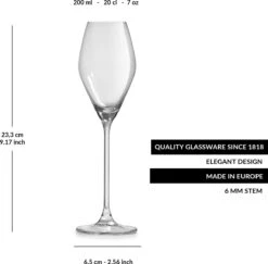 Libbey Champagneglas Iduna – 200 Ml / 20 Cl - Set Van 6 - Elegant Design - Hoge Kwaliteit - Vaatwasserbestendig 9 Libbey Champagneglas Iduna – 200 Ml / 20 Cl - Set Van 6 - Elegant Design - Hoge Kwaliteit - Vaatwasserbestendig -Tafelwaren Verkoop 1200x1179 7