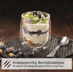 Luxe Dubbelwandige Koffieglazen - Cappuccino Glazen - Dubbelwandige Theeglazen - 350 ML - 4 Stuks -Tafelwaren Verkoop 1200x1184 5