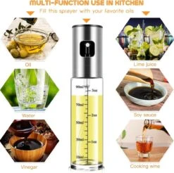 Merkloos BOTC Olijfolie Sprayer - 100ML - Cooking Spray - Oliespray - Bbq Accesoires - Oliefles - Keuken Spray - Bakspray - Cooking Spray -Tafelwaren Verkoop 1200x1194 11