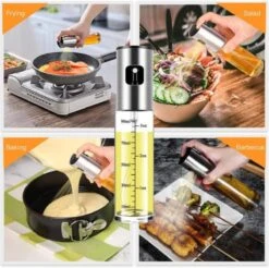 Merkloos BOTC Olijfolie Sprayer - 100ML - Cooking Spray - Oliespray - Bbq Accesoires - Oliefles - Keuken Spray - Bakspray - Cooking Spray -Tafelwaren Verkoop 1200x1194 12