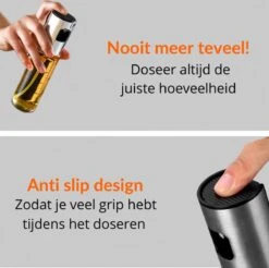 Merkloos Olijfolie Sprayer - Inclusief Accessoires - Oliefles - Cooking Spray - Olijfolie Fles -Tafelwaren Verkoop 1200x1195 30