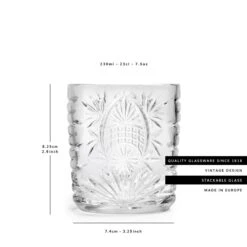 Libbey Drinkglas Atik - 230 Ml / 23 Cl - 6 Stuks - Vaatwasserbestendig - Vintage Design - Hoge Kwaliteit -Tafelwaren Verkoop 1200x1200 1039