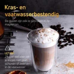 VDN Dubbelwandige Koffieglazen Theeglazen - 300 ML Mokken - Set Van 6 Handgeblazen Cappuccino Latte Macchiato Glazen Dubbelwandig -Tafelwaren Verkoop 1200x1200 1094