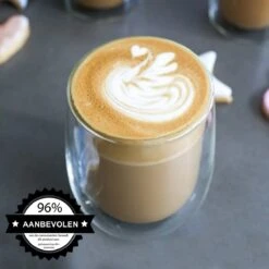 Luxe Dubbelwandige Koffieglazen - Cappuccino Glazen - Dubbelwandige Theeglazen - 350 ML - 4 Stuks -Tafelwaren Verkoop 1200x1200 1106