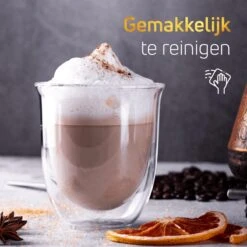 Dubbelwandige Theeglazen Koffieglazen - Cappuccino Glazen - Warme En Koude Dranken Mokken Dubbelwandig - 250 ML - Set Van 2 - VDN -Tafelwaren Verkoop 1200x1200 1127