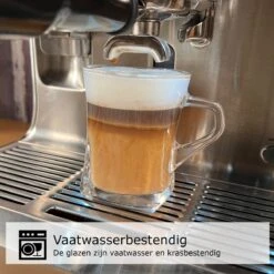 Luxe Latte Macchiato Glazen - Cappuccino Glazen - Koffieglazen - Theeglazen - 250 ML - 6 Stuks -Tafelwaren Verkoop 1200x1200 1153