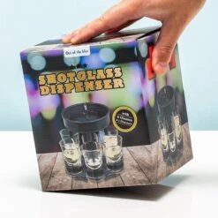 Out Of The Blue Shotglas Dispenser - Bartools - Met 6 Shotglazen - Kado -Tafelwaren Verkoop 1200x1200 1187