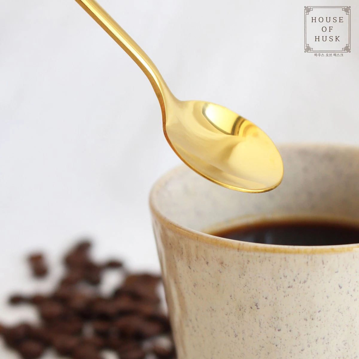 House Of Husk® Theelepels Set - Theelepeltjes - Koffielepels - Koffielepeltjes - RVS - 15cm - 6 Stuks - Goud 4 House Of Husk® Theelepels Set - Theelepeltjes - Koffielepels - Koffielepeltjes - RVS - 15cm - 6 Stuks - Goud - Afbeelding 4