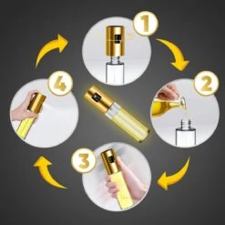 Merkloos Olijfsprayer - Olijfolie Sprayer - Olijfolie Diffuser - Keuken Spray - Olijfolie Verstuiver - Inclusief Trechter - Glazen Olijfolie Sprayer - Olijfolie Fles - Olijfolie Schenktuit - Olie Sprayer - Olie Diffuser -Tafelwaren Verkoop 1200x1200 1860
