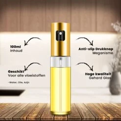 Merkloos Olijfsprayer - Olijfolie Sprayer - Olijfolie Diffuser - Keuken Spray - Olijfolie Verstuiver - Inclusief Trechter - Glazen Olijfolie Sprayer - Olijfolie Fles - Olijfolie Schenktuit - Olie Sprayer - Olie Diffuser -Tafelwaren Verkoop 1200x1200 1861