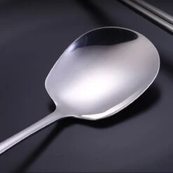 House Of Husk® Opscheplepel Set - Zilver - Serveerlepel - Groetelepel - Aardappellepel - 21cm - RVS - 4 Stuks -Tafelwaren Verkoop 1200x1200 198