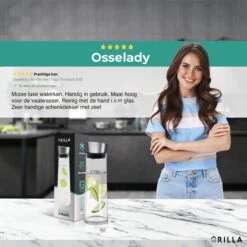 Grilla Karaf - 1000 Ml - Waterkan Met Deksel En Filter - Schenkkan - Waterkaraf -Tafelwaren Verkoop 1200x1200 1982