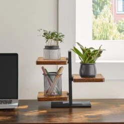 ACAZA Serveertoren Uit 3 Planken, Serveerset, Vintage Bruin -Tafelwaren Verkoop 1200x1200 2018