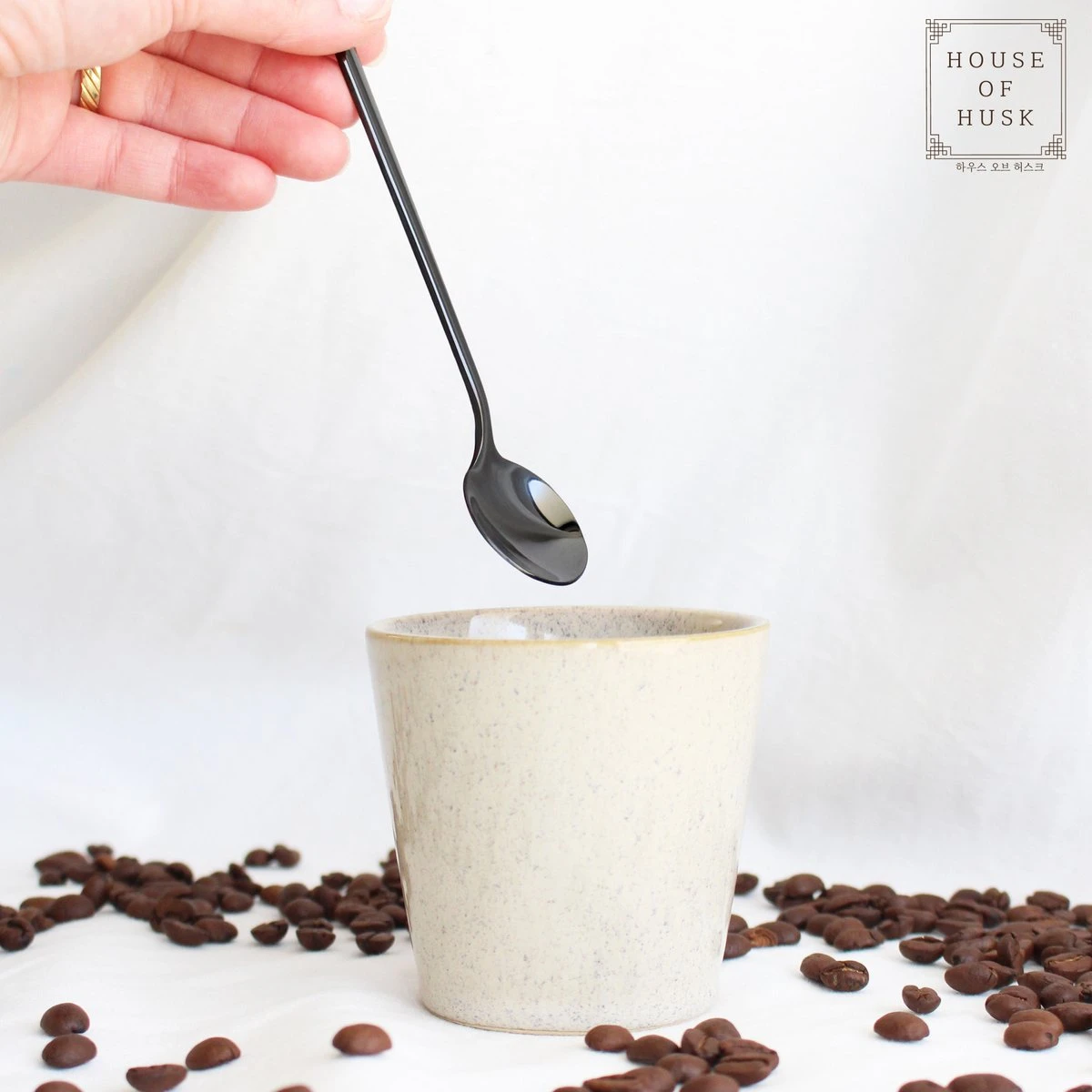 House Of Husk® Theelepels Set - Theelepeltjes - Koffielepels - Koffielepeltjes - RVS - 13cm - 12 Stuks - Zwart 5 House Of Husk® Theelepels Set - Theelepeltjes - Koffielepels - Koffielepeltjes - RVS - 13cm - 12 Stuks - Zwart - Afbeelding 5