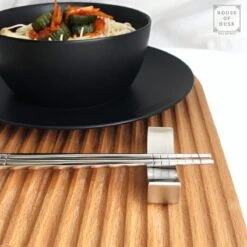 House Of Husk Chopsticks Set - Koreaanse Eetstokjes - Vaatwasserbestendig - RVS - 5 Paar - Zilver -Tafelwaren Verkoop 1200x1200 291