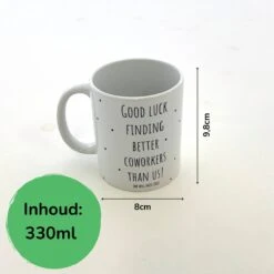 Merkloos Afscheidsmok | Afscheid Collega | Koffiemok | Mok 300 Ml | Mok | Keramische Mok -Tafelwaren Verkoop 1200x1200 443