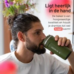 Triple J® Koffiebeker To Go - Thermosbeker - BPA & Lekvrij - 510ml - Groen -Tafelwaren Verkoop 1200x1200 611
