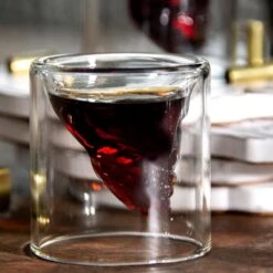 Aretica Shotglaasjes Skull Gift Set Van 4 - Borrelglaasjes - Shot Glaasjes - Vaatwasserbestendige Shotglazen - Shotglas - Drankspel - Glazen Borrelglas - Inhoud 25 Ml - Ø 4.7cm - Transparant -Tafelwaren Verkoop 1200x1200 734