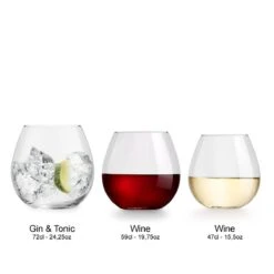 Libbey Gin Tonic Glas Cami - 720 Ml / 72 Cl - 6 Stuks - Vaatwasserbestendig - Geen Voetje - Zonder Steel - Modern - Trendy -Tafelwaren Verkoop 1200x1200 873