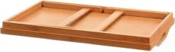 Merkloos Decopatent® Bamboe Inklapbare Bedtafel Voor Op Bed Met Dienblad - Houten Bedtafelje - Laptoptafel - Ontbijt Bed - Bank Dienblad -Tafelwaren Verkoop 1200x360