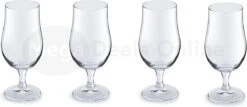 Merkloos Bierglas - 37cl - Set 4 Stuks -Tafelwaren Verkoop 1200x518 1
