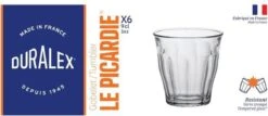 Duralex Picardie Kleine Espresso Waterglas 9 Cl - Gehard Glas - 6 Stuks -Tafelwaren Verkoop 1200x522