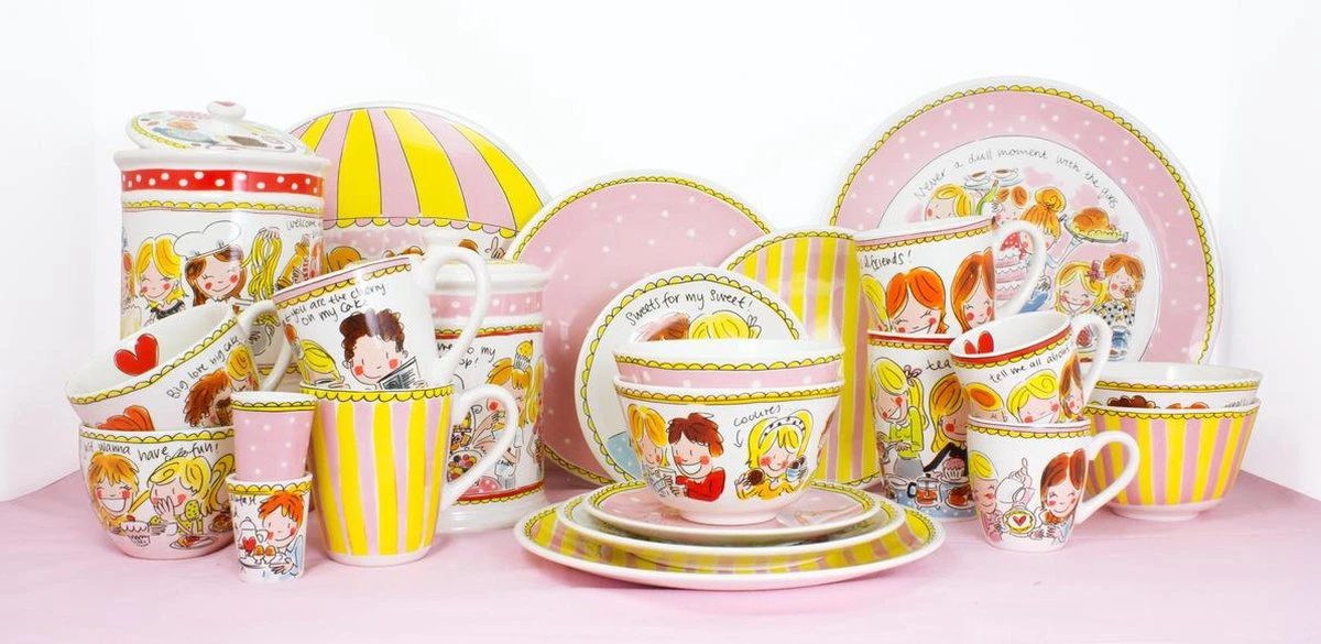 Blond Amsterdam Even Bijkletsen Etagère - 3 Laags - ∅26cm+∅22cm+∅18 Cm 6 Blond Amsterdam Even Bijkletsen Etagère - 3 Laags - ∅26cm+∅22cm+∅18 Cm - Afbeelding 6